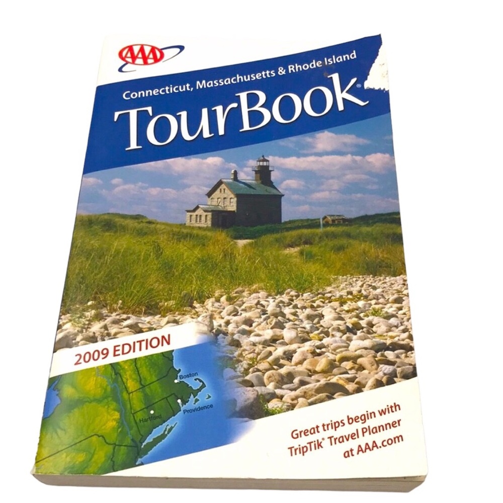 Connecticut, Massachusetts, Rhode Island Tourbook